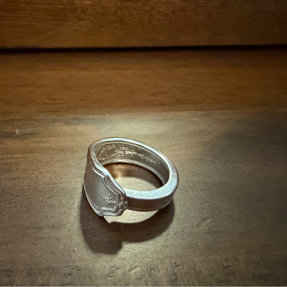 Handmade Spoon Ring - Picture 5 of 13